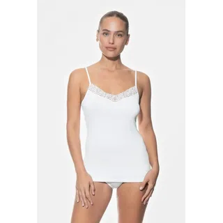 MEY Emotion Elegance Spaghetti Top Weiß XL