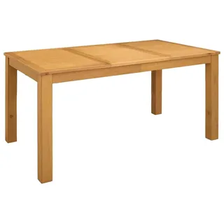 vidaXL Esstisch 150 x 75 x 85 cm Eiche Natur/braun