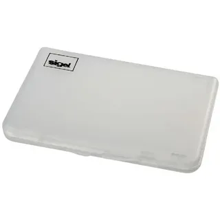 Sigel Visitenkartenetui VA140 Transparent 8,7 x 2,7 x 5,5 cm 25 St.