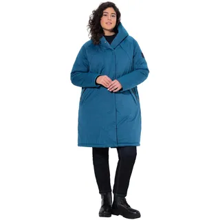 Ulla Popken Mantel blau | saphir L-XL