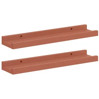 vidaXL Wandregal 40 x 9 x 3 cm Rot