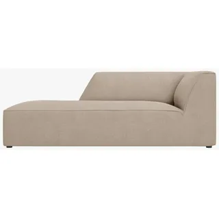 Micadoni Recamiere Ruby, Chaise Longue 1-Sitzer Modul beige