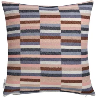 Røros Tweed - Ida Kissen, 50 x 50 cm, rosa / blau