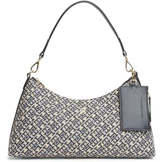Tommy Hilfiger TH ICON Schultertasche Kunstleder Blue