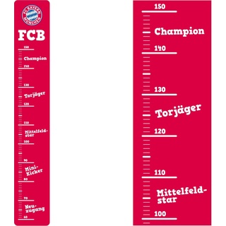 Wall-Art Wandtattoo »FC Bayern München Messleiste FCB«, 316070-0 rot/weiß B/H: 60 cm x 150 cm