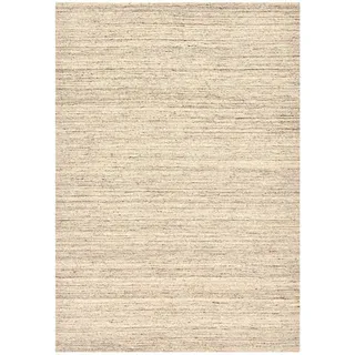 THEKO Pure UNI Handwebteppich 250 x 300 cm Beige
