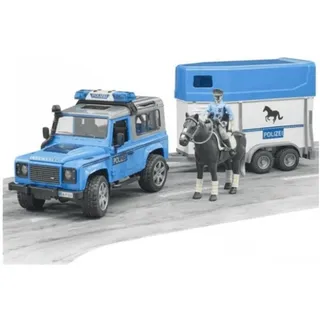 Bruder 02588 - Land Rover Defender Polizeifahrzeug mehrfarbig 1:16