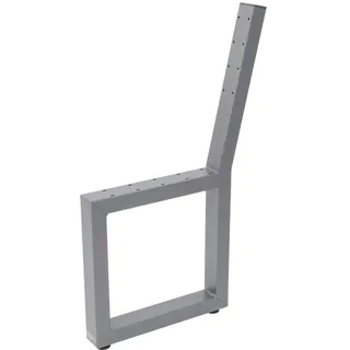 Bentatec Bankgestell Sitzbank Bank Stuhl Esstisch Sitzecke Metall DIY Gestell Gartenbank (EInzeln, Anthrazit DB703)