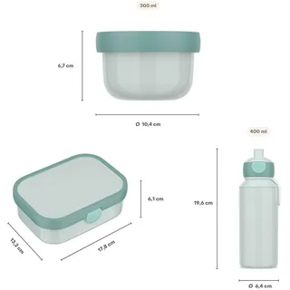 Mepal Campus Lunchset Lunchbox, Pink