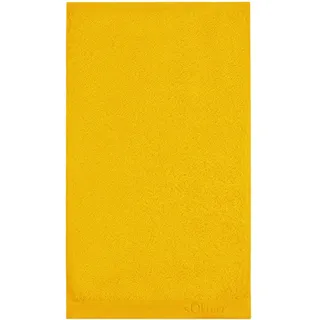 s.Oliver Gästehandtuch 30 x 50 cm gelb