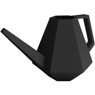 Shapes - Decorations Watering Can Premium Gießkanne 1L Mittel Schwarz, Giesskanne Zimmerpflanzen Indoor Outdoor, Blumengießkanne für Pflanzen Garten Büro Balkon Gazzaladra Design
