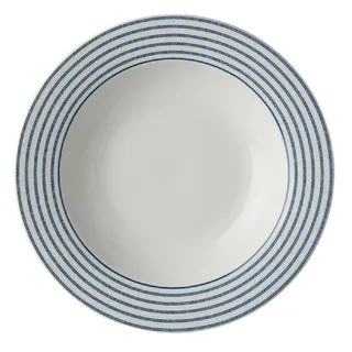Laura Ashley Suppenteller Blueprint Candy Stripe 22 cm