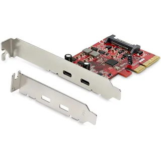 Startech StarTech.com PEXUSB312C3 Schnittstellenkarte/Adapter Eingebaut USB C PCIe Card Adapter Kontrollerkarte