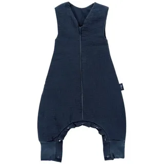 Alvi Baby Schlafsack 4-Season Mull Blau 2,0 TOG 80