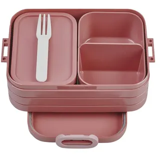 Mepal Bento-Lunchbox To Go  Take a Break , rosa/pink , Kunststoff , Maße (cm): B: 12 H: 6,5