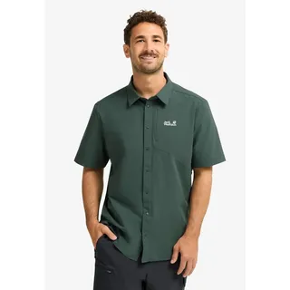 Jack Wolfskin Prelight Suncool Kurzarmhemd Grün L