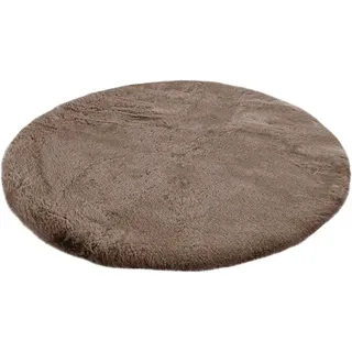 Kayoom Badematte Rabbit Beige Ø 100 cm