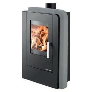 Haas + Sohn Aruba 220.17-ST Stahl Perl-Schwarz/Abdeckplatte Quarzit Grau