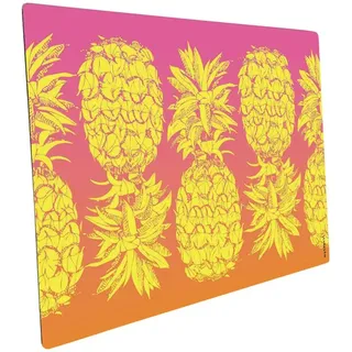 mySPOTTI Mini-Spritzschutz »Ananas Yellow«, Aluverbund, Ananas