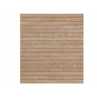 WOODTEX Sichtschutzelement 180 x 194 cm Lärche Holz