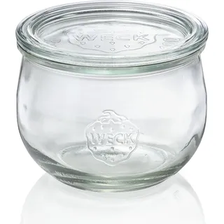 Weck Tulpenform-Glas 580 ml 6 St. 100 mm Glasdeckel
