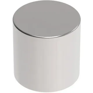 Maul Magnete silber, Metall Ø 1,0 x 1,0 cm, 4 St.