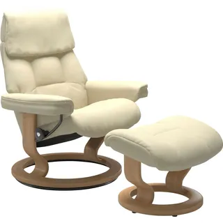 Stressless Relaxsessel Ruby Leder 79 x 98 x 76 cm Beige