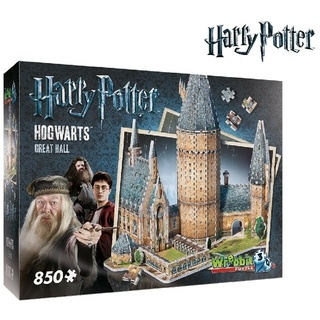 Wrebbit Puzzle 3D - Harry Potter Hogwarts Große Halle 3D (Puzzle)