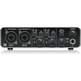 Behringer UMC202HD Interface, für Tonaufnahmen