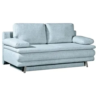 Schlafsofa Beat Stoff Blau Türkis