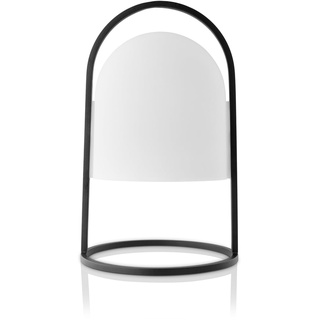 Eva Solo - Lantern Solarleuchte H 30 cm, schwarz / weiß