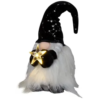 Christmas Paradise Weihnachtsfigur Wichtel mit LED 25cm (37cm) (Deko Figur, 1 St), Weihnachten