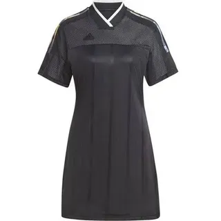 ADIDAS Damen Kleid Tiro Summer -Kleid, Größe S in Grau BLACK/MULTCO