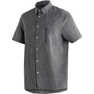 Maier Sports Kurzarmhemd Grau 54