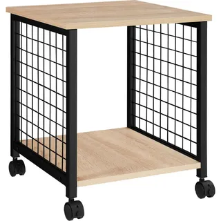 Tectake Gary Braun Eiche 40 x 40 x 48 cm