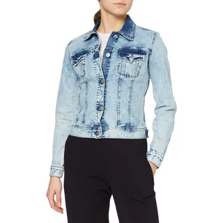 Herrlicher Damen Joplin Denim Stretch Jacke, Lightly 079, XL - XL