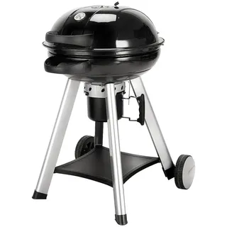 Taino Kugelgrill, Schwarz, Metall, 96 cm, Grills & Outdoor-Küchen, Holzkohlegrills