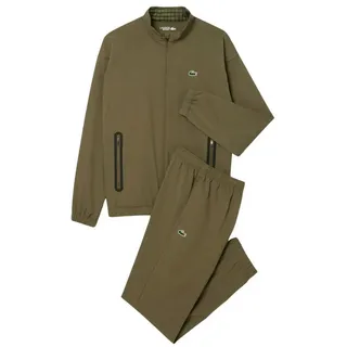 Lacoste Jogginganzug Lacoste Tennis Trainingsanzug Herren braun|grün S