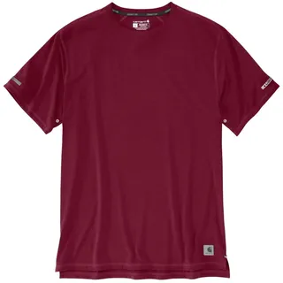 CARHARTT Relaxed Fit T-Shirt bordeaux M