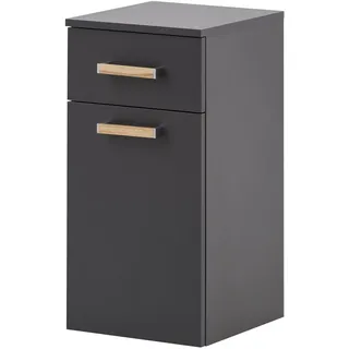 Schildmeyer Unterschrank Duo 32,7 x 67 cm Schwarz