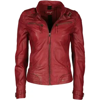 Lederjacke MAZE "31Ryana", Damen, Gr. XS, rot, Obermaterial: 100% Lammleder. Futter: 100% Baumwolle. Ärmelfutter: 100% Polyester, Jacken
