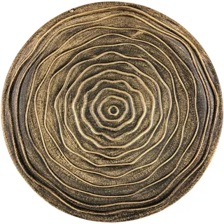GMMH Deko Schale aus Holz im Blattdesign (Nr. 8, Teller) Eleganter Dekoteller Holzteller Teller Obstteller Obstschale Dekoschale Tablett Servierteller Serviertablett, Natur Dekoration Wohnaccessoire
