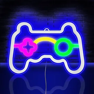 Wanddeko mit LED Neonschild Neonlichter Lampe USB für Innenräume Dekoration