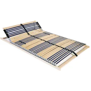 vidaXL Lattenrost mit 42 Latten 7 Zonen verstellbar 100 x 200 cm