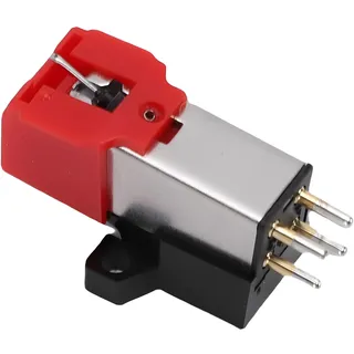 VBESTLIFE AT91R Dual-Moving-Magnet-Tonabnehmer-Ersatz für AT-LP3/AT-LP60/AT-PL300, Diamant-Tonarm-Phonographen-Tonabnehmersystem mit Aluminium-Ausleger