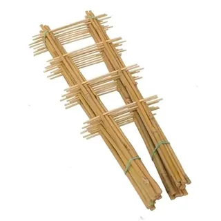 Dixiestore Rankgitter Bambus Set 10 Stück Länge 90 cm - Tomaten Rankhilfe Gurken - Rankhilfen für Kletterpflanzen Gurken Rankhilfe Tomaten - Rankenhilfe für Pflanzen Topf 2S