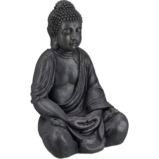 Relaxdays, Aussendekoration, Buddha