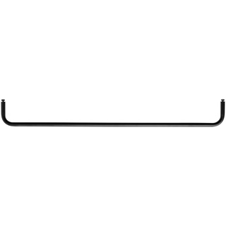 String - Stange für Metallboden, 78 cm / schwarz