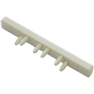 GARDINIA Endstück für Aluminium-Vorhangschiene 2-läufig weiß 2 Stk.