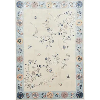 Gino Falcone Cherina GF-130 Webteppich 50 x 80 cm Blau